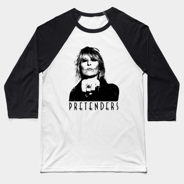 Pretenders Baseball T-Shirt by meantibrann